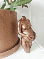 Zwangerschapsbeeldje koperlook | 17-107 - Afbeelding 5