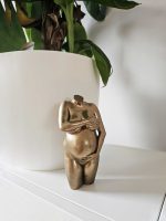 Zwangerschapsbeeldje glossy goudlook | 17-103