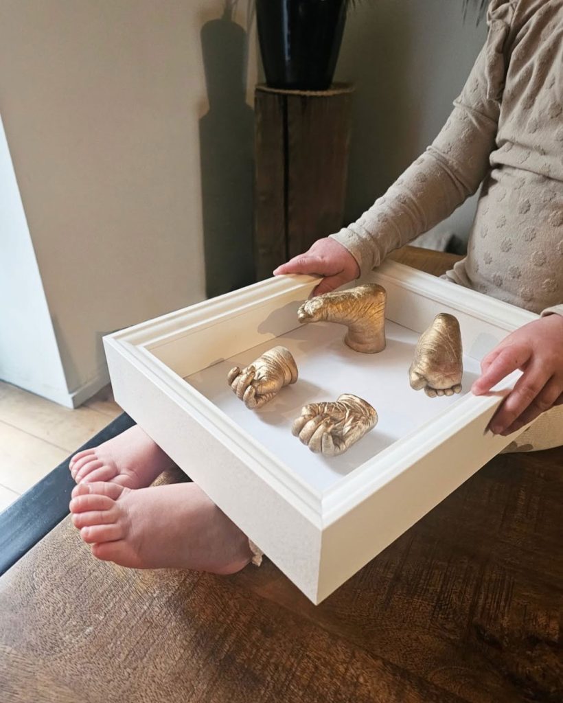 3D schilderij handjes en voetjes