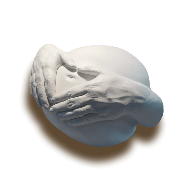 Zwangere buik levensgroot | 17-100