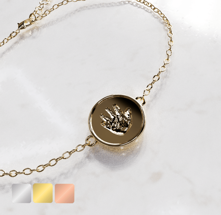 armbandje-omlijsting-rond-gold-zihj-kleur Armband rond omlijsting | 14-204 - Afbeelding 1