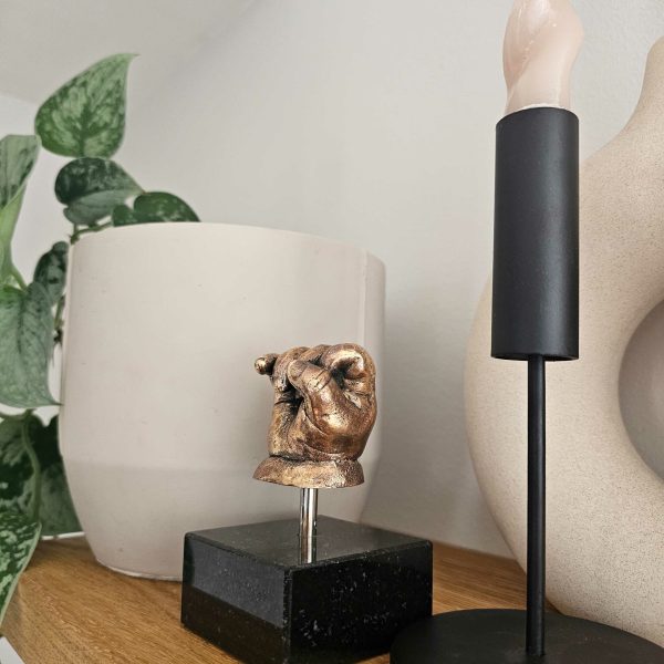 Beeld kleintje in brons | 14-103