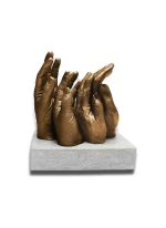 Familliebeeld brons | 12-101 - Afbeelding 5