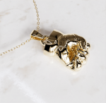 Ketting met handje bedel 3D | 14-410 - Afbeelding 7