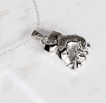 Ketting met handje bedel 3D | 14-410 - Afbeelding 3