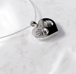 Ketting met hartje vlak | 14-408 - Afbeelding 4