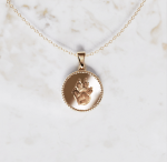 Ketting bedel rond met deco huisdier | 13-404 - Afbeelding 3