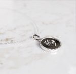 Ketting bedel rond met deco | 14-401 - Afbeelding 14