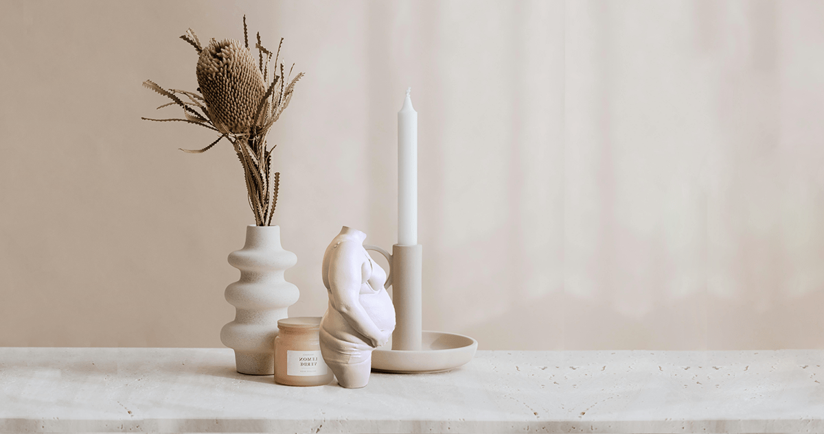 fotooooo Zwangerschapsbeeldje gips | 17-102 - Afbeelding 1