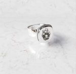 Ring vierkant met omlijsting huisdier | 13-311 - Afbeelding 2