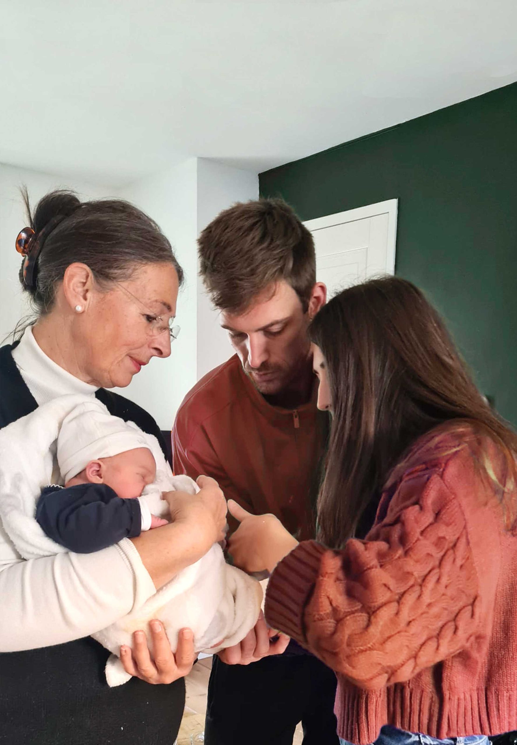 Bodycasting baby voetje in alginaat