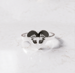 Hartjesring vlak | 14-321 - Afbeelding 4