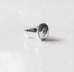 Ring vierkant met omlijsting | 14-314 - Afbeelding 2