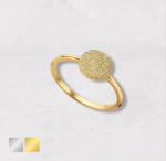 Ring rond vingerafdruk | 16-303