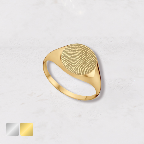 Zegelring rond vingerafdruk | 16-307
