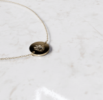 Ketting bedel rond met deco | 14-401 - Afbeelding 18