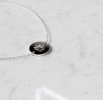 Ketting bedel rond met deco | 14-401 - Afbeelding 22