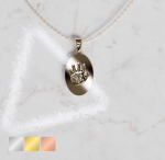 Ketting met ovale hanger | 14-407 - Afbeelding 13