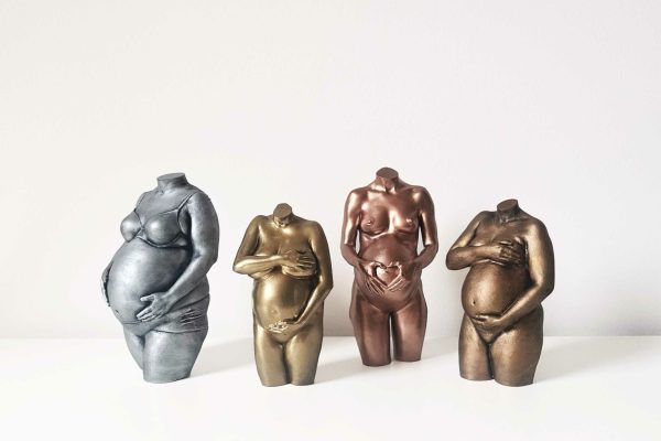 Zwangerschapsbeeldjes in diverse kleuren en maten