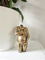 Zwangerschapsbeeldje glossy goudlook | 17-103 - Afbeelding 4