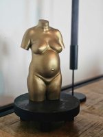 Zwangerschapsbeeldje goudlook | 17-105 - Afbeelding 3