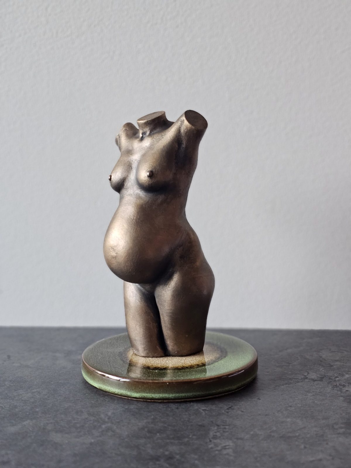 Zwangerschapsbeeldje bronslook | 17-101 - Afbeelding 5