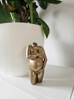 Zwangerschapsbeeldje glossy goudlook | 17-103