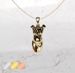 Ketting met zwangerschaps bedel zonder armen | 17-401