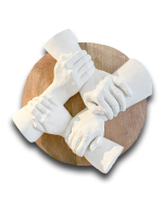 Familliebeeld gips krans | 12-103 - Afbeelding 4