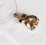 Ketting met handje bedel 3D | 14-410 - Afbeelding 5