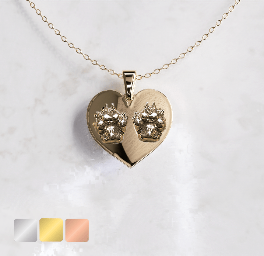 collier-hartje-handjes-er-in-1.png Ketting bedel plat hartje huisdier | 13-402 - Afbeelding 1