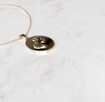 Ketting met ovale hanger | 14-407 - Afbeelding 4