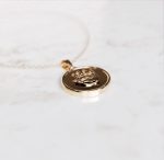 Ketting bedel rond met omlijsting | 14-402 - Afbeelding 7