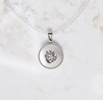 Ketting bedel rond met deco | 14-401 - Afbeelding 2