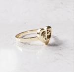 Hartjesring vlak | 14-321 - Afbeelding 2