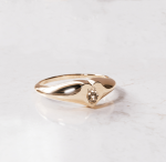 Smalle hartjesring huisdier | 13-312 - Afbeelding 2