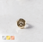 Ovale zegelring breed huisdier | 13-302