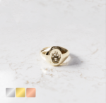 Ovale zegelring huisdier | 13-303