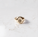 Ovale zegelring huisdier | 13-303 - Afbeelding 2