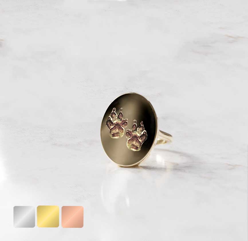 render-ring-groot-met-omlijsting-goud-voor-1.jpg Ring ovaal vlak huisdier | 13-306 - Afbeelding 1