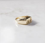 Zegelring wijd rechthoek | 14-302 - Afbeelding 4