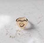 Ring hart met omlijsting | 14-318 - Afbeelding 4