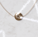 Ketting bedel rond | 14-400 - Afbeelding 2