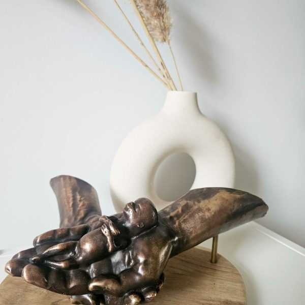 Sterrenkind beeld brons