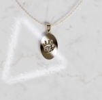 Ketting met ovale hanger | 14-407 - Afbeelding 3