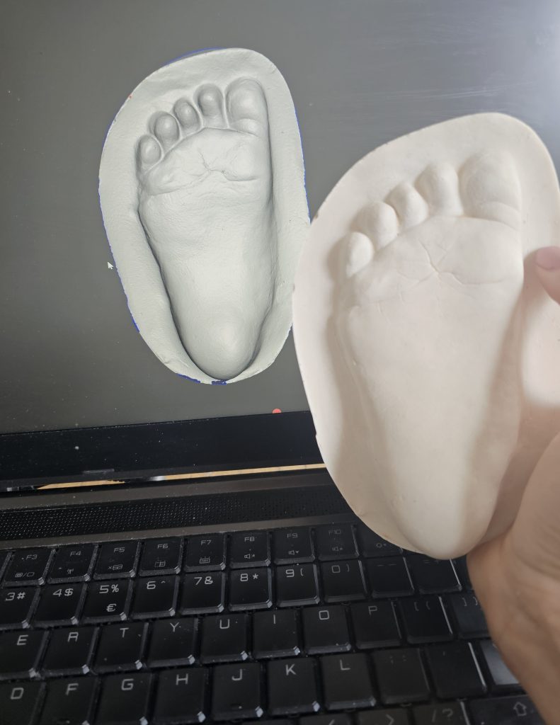 sieraad van je klentje 3D scan naar sieraad