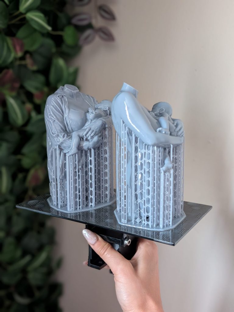 Zwangerschapsbeeld 3D print